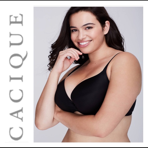 cacique max boost plunge bra